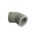 Plumbing Materials Plastic Fittings Ppr Pipe Pvc 45 Degree Equal Elbow